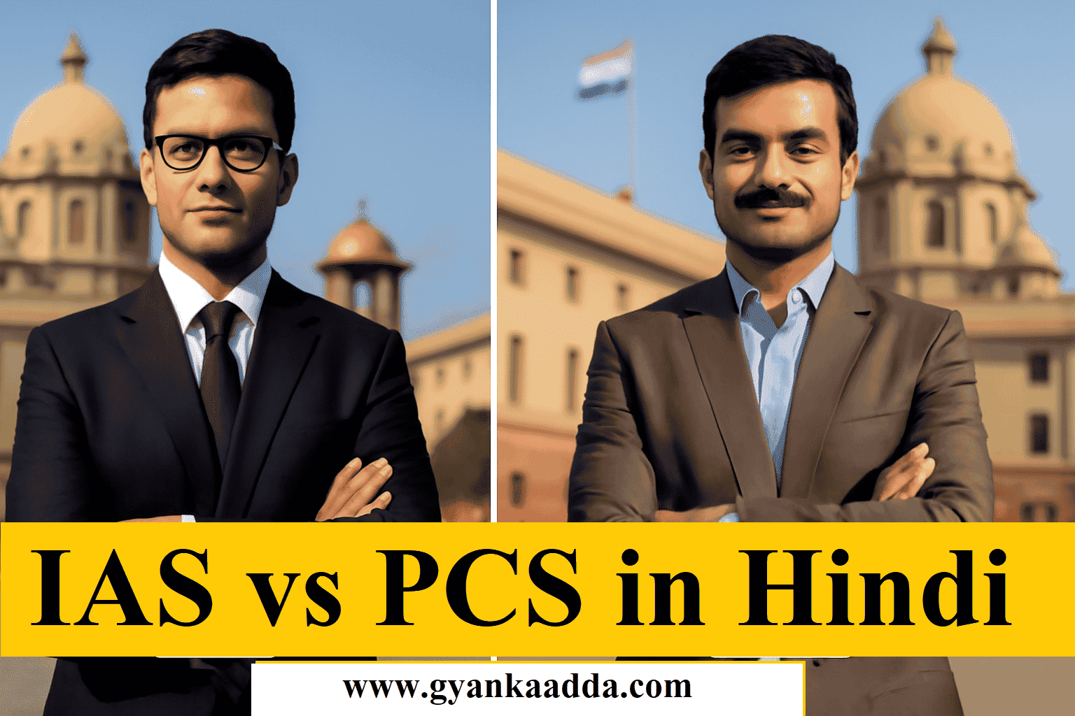 IAS vs PCS in Hindi